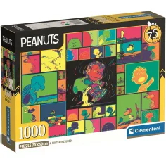 Peanuts 75 Años rompecabezas de 1000 piezas - Clementoni