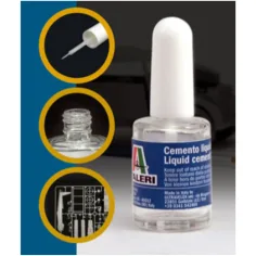 Pegamento para maquetas con pincel Italeri 15ml - con pincel fino