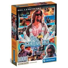 Películas de culto: Puzzle de El gran Lebowski 1000 piezas - Clementoni