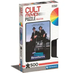 Películas de Culto: Puzzle HQC de Blues Brothers 500 piezas - Clementoni