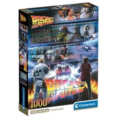 Películas de culto: Regreso al futuro puzzle de 1000 piezas - Clementoni