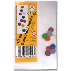 Pelota de fútbol de botones 10ud