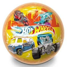 imagen de Pelota de goma de 14 cm de Hot Wheels - Mondo Toys 2