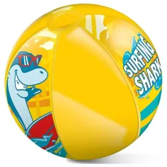 Pelota de playa inflable con diseño de tiburón 50cm - Mondo Toys