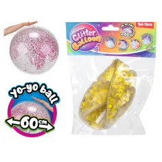 imagen de Pelota inflable brillante de 60 cm en varias versiones 1