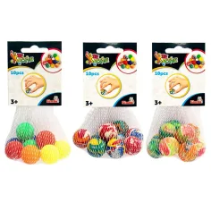 Pelotas pequeñas rebotadoras en red set de 10 unidades varios 1 unidad - Simba Toys