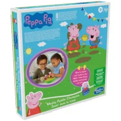 Peppa cerdita Campeón de charcos fangosos juego de mesa - Hasbro