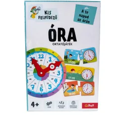 Pequeño explorador: Juego educativo de reloj nueva edición - Trefl