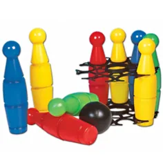 Pequeño set de bolos de 9 piezas - D-Toys