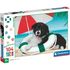 Perrito de sol 104 piezas Super Color puzzle - Clementoni