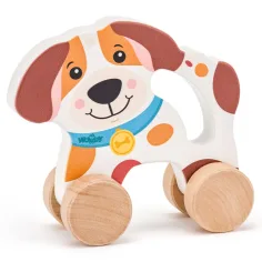 Perro de madera para empujar - Woodyland