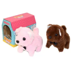 Perro de peluche caminante con sonido