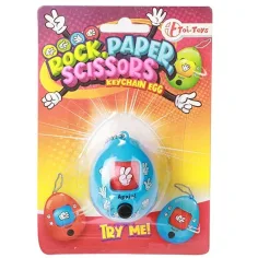 imagen de Piedra, Papel, Tijera llavero en varias versiones 1ud 3
