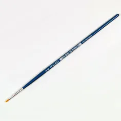 Pincel sintético de cabeza plana tamaño 00 de Italeri 1ud