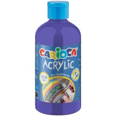Pintura acrílica color lila 250ml - Carioca