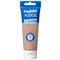 Pintura acrílica de 75 ml en color bronce - Carioca