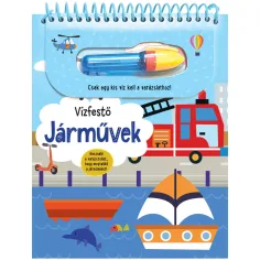 Pintura con agua: libro para colorear Vehículos
