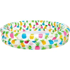 Piscina de 3 anillas con piña - Intex