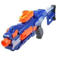imagen de Pistola de Balas Blandas: Fusil de dardos eléctricos con cargador rotativo y balas de esponja de 55cm 2