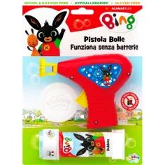 Pistola de burbujas Bing con 60ml