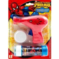 Pistola de burbujas de Spiderman