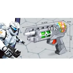 imagen de Pistola de rayos eléctrica con luz y sonido 2