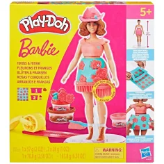 Play-Doh: Barbie patrones de flores y flecos set de plastilina - Hasbro