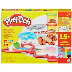 Play-Doh: Crea y cuida el set de veterinario de plastilina - Hasbro