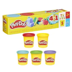 Play-Doh: Paquete de regalo de inicio escolar 4+1 - Hasbro