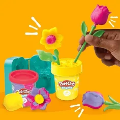imagen de Play-Doh: Pequeñas flores - Set de plastilina de tulipán y narciso - Hasbro 2