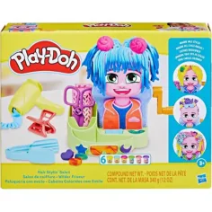 Play-Doh: Salón de Peluquería 6 tarros de plastilina - Hasbro