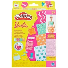 Play-Doh: Set de arcilla de perlas y lazos de Barbie - Hasbro