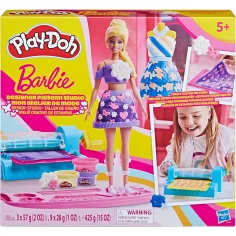 Play-Doh: Set de estudio de diseño de ropa de Barbie - Hasbro