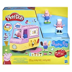 Play-Doh: Set de helados de Peppa Pig con accesorios 227g - Hasbro