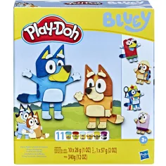 Play-Doh: Set de plastilina Bluey Make 'n Mash Disfraces - Hasbro