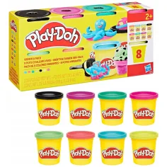 Play-Doh: Set de plastilina en tarro de 8 piezas 680gr - Hasbro