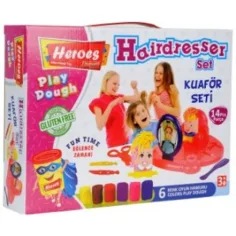 Play-Dough: Set de arcilla de peluquería de 14 piezas