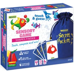imagen de Play & Fun: Secret Pocket - Juego de mesa de búsqueda de formas en bolsillo secreto 2