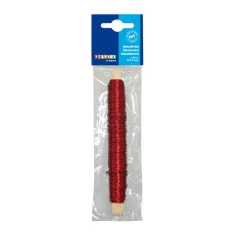 PlayBox: Alambre de metal rojo 0,5mm 50m