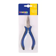 PlayBox: Alicate de nariz largo con mango de goma de 12,5 cm