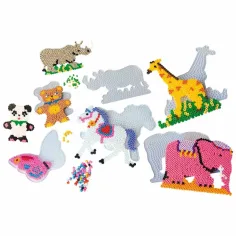 PlayBox: base de perlas MIDI planchables de 5 mm - animales paquete de 12 unidades