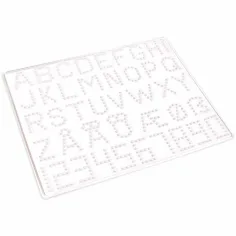 PlayBox: base de plancha de perlas MIDI de 5 mm con letras, números y símbolos, paquete de 5 unidades