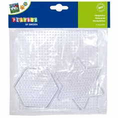 PlayBox: base de plancha de perlas MIDI de 5 mm, paquete de 3 unidades