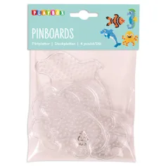 PlayBox: base de plancha de perlas MIDI planchables de 5 mm - conjunto de animales acuáticos de 4 piezas