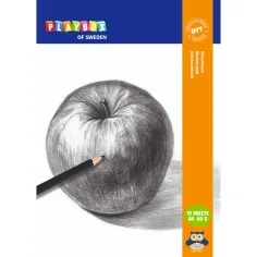 PlayBox: Bloc de dibujo A/4 de 70 hojas