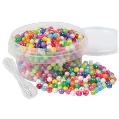 PlayBox: Caja de perlas cristalinas para ensartar 700 unidades