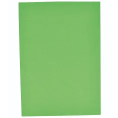 PlayBox: Conjunto de cartulina verde A/4 de 25 unidades 180gr