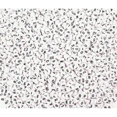 PlayBox: Conjunto de cuentas numéricas de 500 piezas de 7mm
