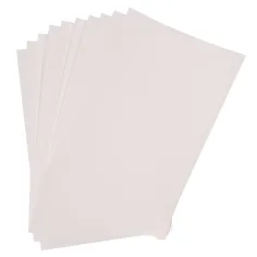 PlayBox: Conjunto de hojas encogibles blancas de 10 unidades 20x30cm