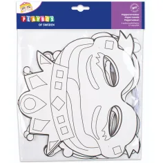 PlayBox: Conjunto de máscaras de papel de princesas de 12 piezas